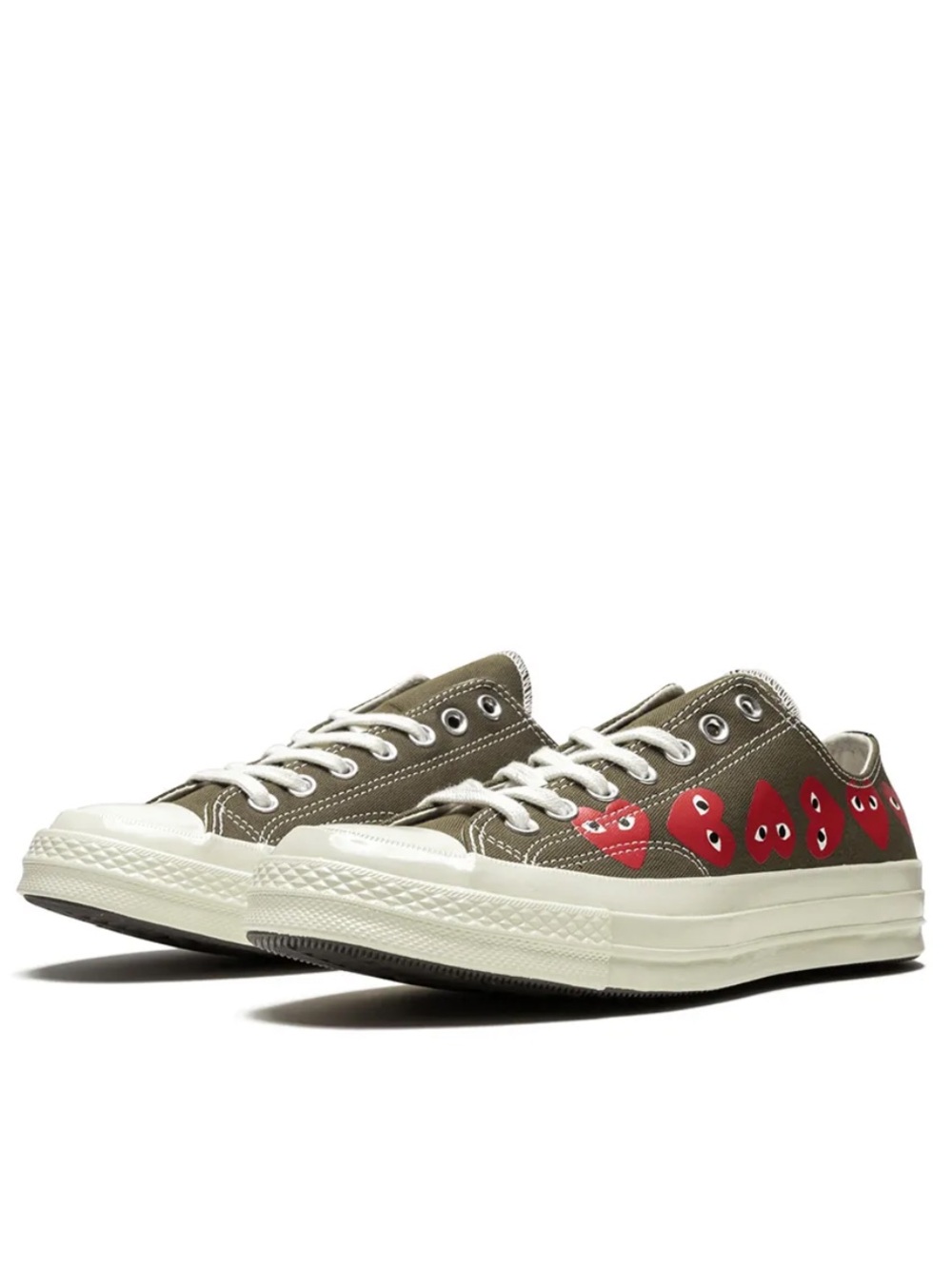 NWT Converse  Comme Des Garçons Play
Chuck 70  Multi Hearts sneakers